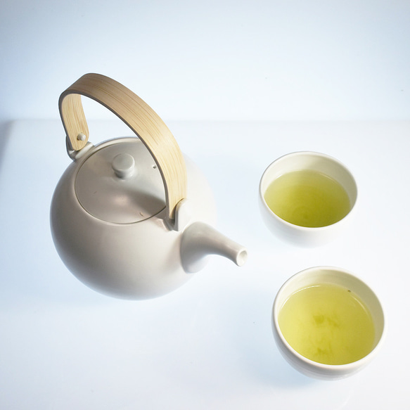 土瓶　白マット　母の日プレゼント 　急須　新茶 10枚目の画像