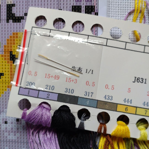 クロスステッチ完成品　ハロウィン＋Blaue Variatinen クロスステッチ完成品 ハロウィン＋Blaue Variatinen