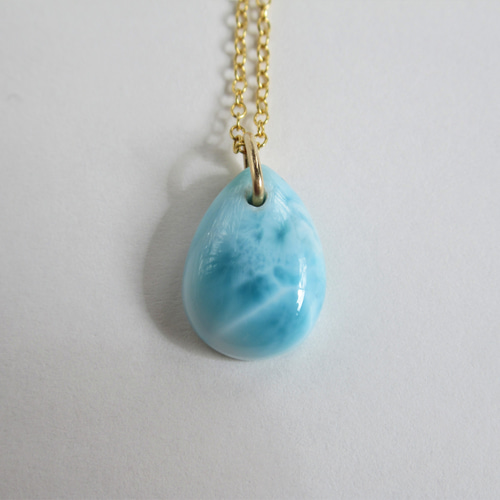 高品質 ラリマーネックレス ペンダント ④