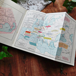 *+:。.。1912年　古代文明の地理帳　イギリスの古書　世界地図　ヴィンテージ本　アンティークブック　洋書　 8枚目の画像