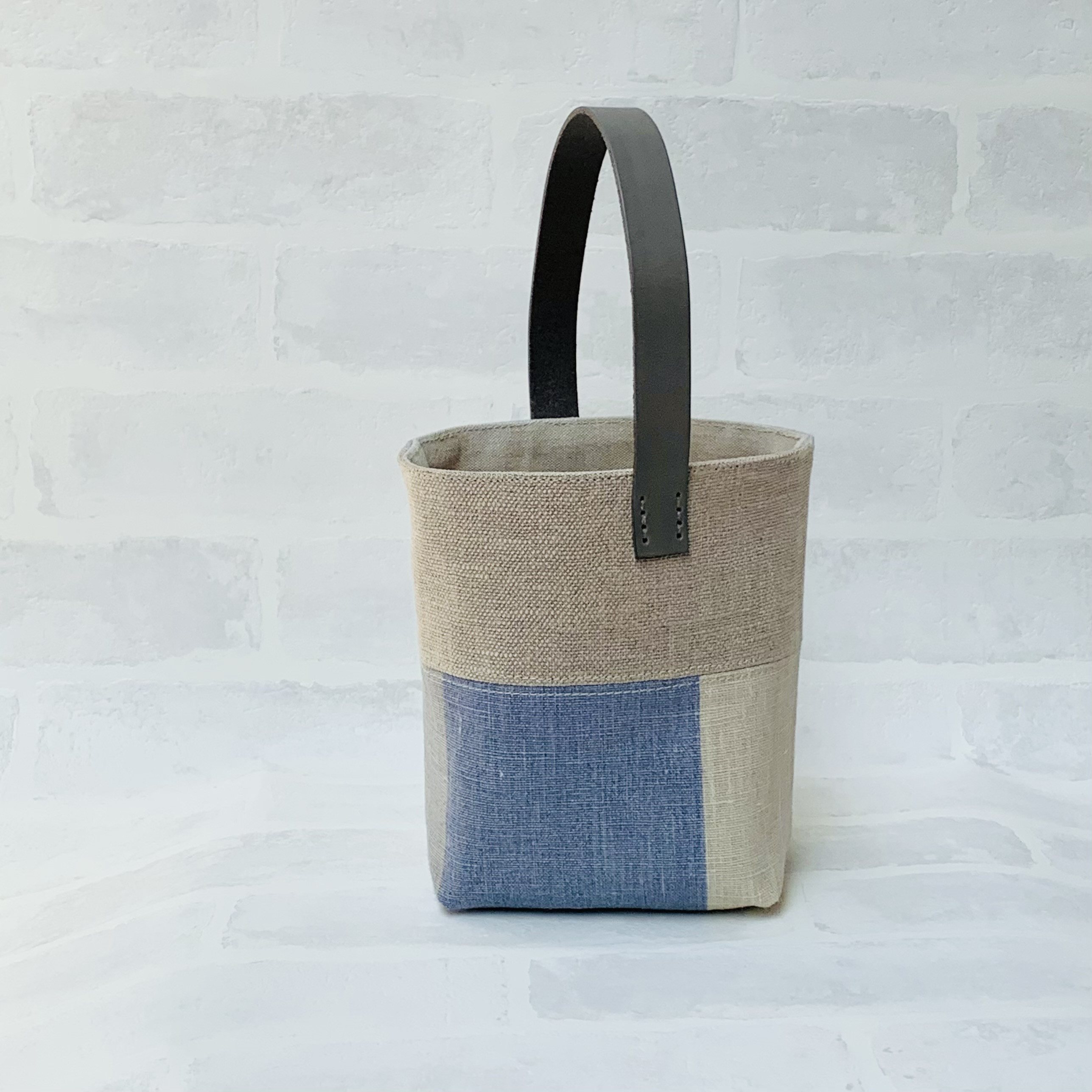 STOFワンハンドルバッグ/ブルー/S