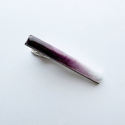 Galaxy 七宝焼のネクタイピン blue 箔ちらし七宝 タイピン・カフス