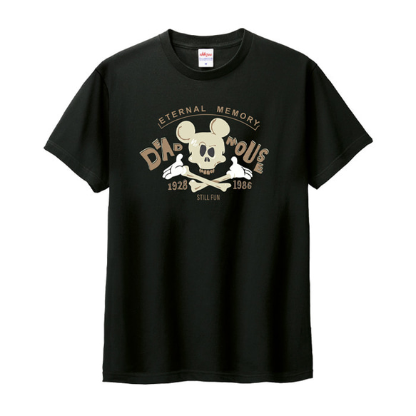 Tシャツ ハロウィン おもしろ マウス オシャレ パロディー ネズミ ティシャツ 2枚目の画像