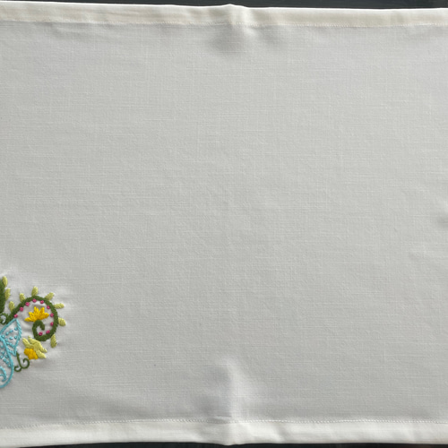 手刺繍ランチョンマット その他インテリア雑貨 m&d 通販 15854979