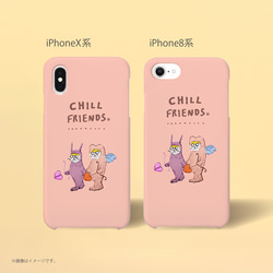 Originalスマホケース「CHILL FRIENDS_天使と悪魔」 4枚目の画像