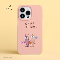 Originalスマホケース「CHILL FRIENDS_天使と悪魔」 3枚目の画像