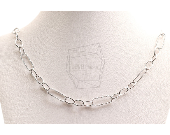 CHN-085-R【1個入り】ネックレスチェーン, Chains necklace 5枚目の画像