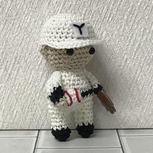 オーダー作成致します ☆野球少年 あみぐるみ☆ あみぐるみ くり