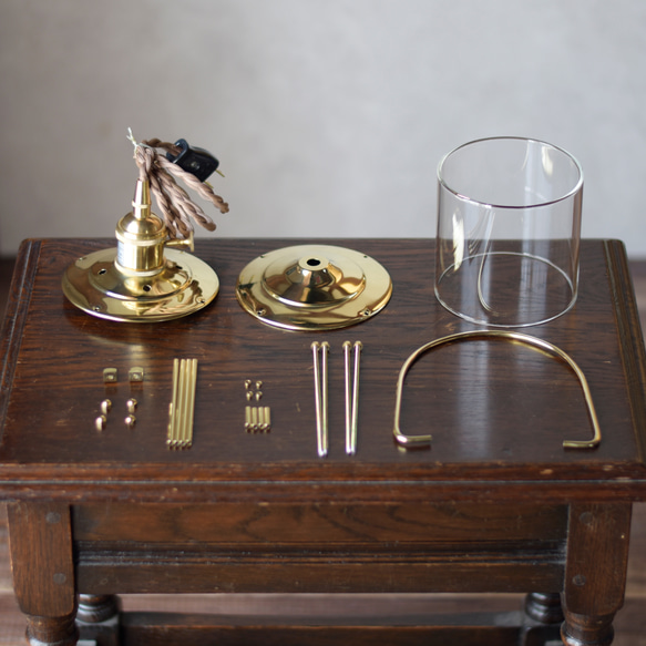 真鍮のランタンライト 