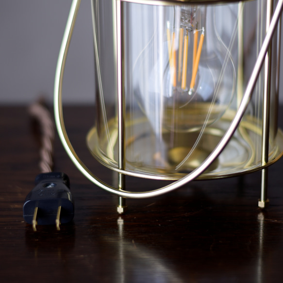 真鍮のランタンライト 