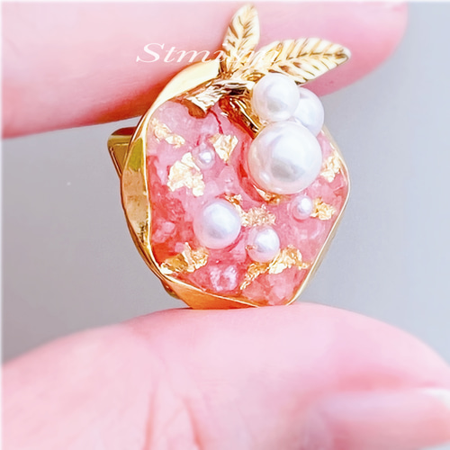 インカローズの帯留 インカローズの帯留