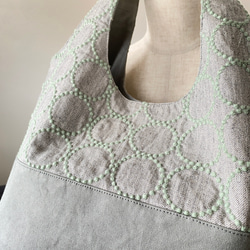 ⚮̈ミナペルホネン rosy beige シプリバッグ 巾着ショルダーバッグ