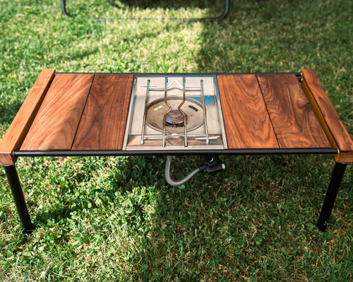 pollyAnna] IGTテーブル 3ユニット ウォールナット 400mm