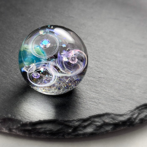 虹色銀河 宇宙レジン 3.5cm 立体・オブジェ 星くずとゼロ 通販