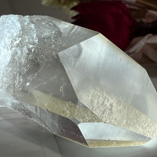 グラウンディング✨　タイムリンク　ピンク　レムリアンシードクリスタル　ポイント グラウンディング✨タイムリンクピンクレムリアンシードクリスタルポイント