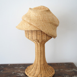 Torsion Casquette [Raffia Natural] C322Torsion casquette-拉菲亞自然色 第5張的照片