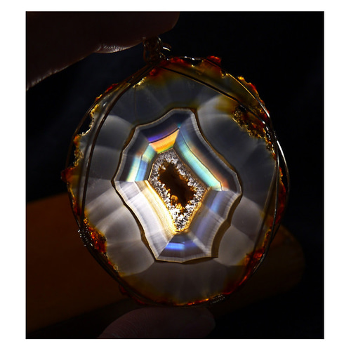 14kgf アイリスアゲート② 14kgf イリスアゲート ペンダント ネックレス・ペンダント Cerene 通販