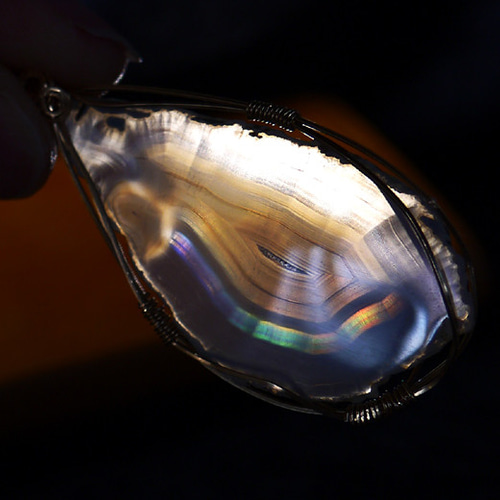 14kgf アイリスアゲート　雲 14kgf イリスアゲート ペンダント ネックレス・ペンダント Cerene 通販