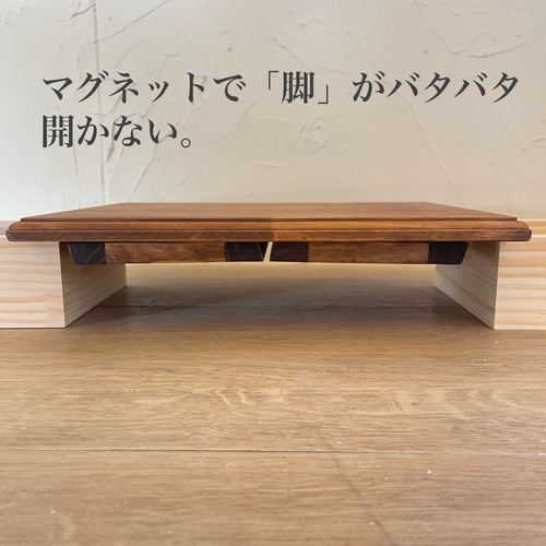 英国アンティーク風のコンパクトテーブルA/アウトドア/キャンプ/ミニ