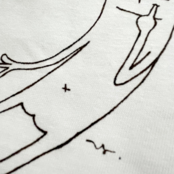 【受注制作】「ナマケロ」  手描きTシャツ 4枚目の画像