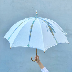 防紫外線手染遮陽傘 / 棉質遮陽傘 / Sukima 第3張的照片