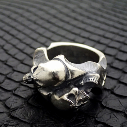 SNAP スカル シルバー925リング スカルリング スカル ドクロ シルバー