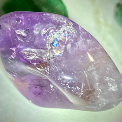 高品質✨アメトリン ハート ポリッシュ原石 ハイクオリティ レインボー アメトリン ハート形 ポリッシュ