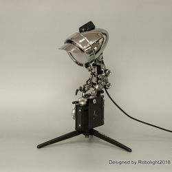 シンカー ランプ ロボット、ビンテージ カメラ ロボット デスク ランプ 3枚目の画像
