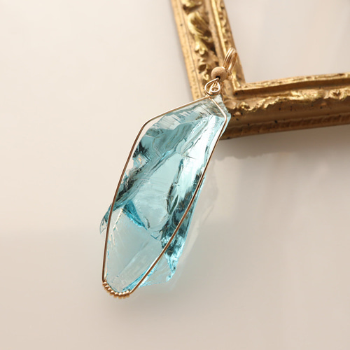 綺麗✨アンダラクリスタル ブルー アンダラクリスタル ブルー - クリスタルアートA I M ＊天然石