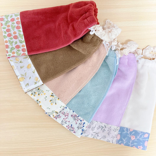 北欧うさぎ おりこうエプロン お食事タオル お食事エプロン タオル