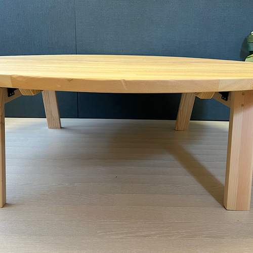 送料無料】 ローテーブル 丸形 120cm パイン ナチュラル 送料無料】 ローテーブル 丸形 120cm パイン ナチュラル