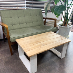 70cm角｜ボックステーブル｜ソファテーブル｜薄塗りモルタル｜センターテーブル 70cm角｜ボックステーブル｜ソファテーブル｜薄塗りモルタル｜センター