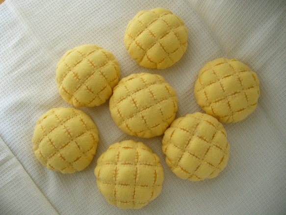 w」様オーダー品 メロンパン フェルトままごと おもちゃ・人形  