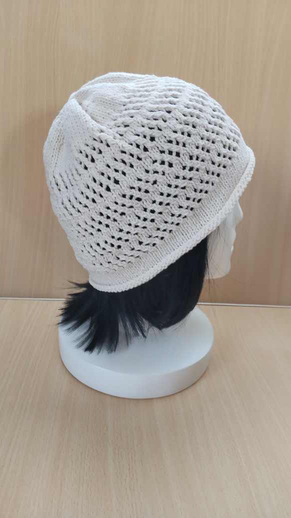 ◎受注製作 春夏用手編み帽子 ニット帽・ビーニー はちまつ 通販 ◎受注製作 春夏用手編み帽子 ニット帽・ビーニー はちまつ 通販