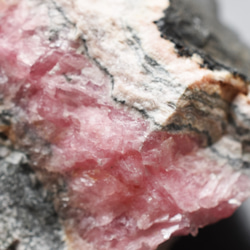 【1点もの】北海道産　インカローズ　原石　(ロードクロサイト） 5枚目の画像