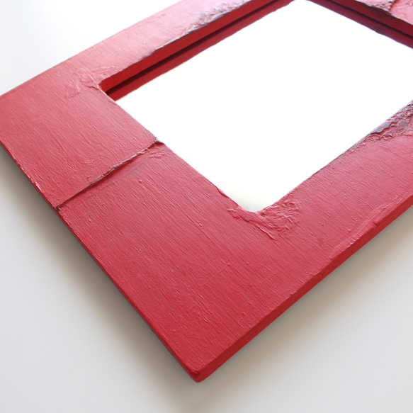 Art Frame Mirror〜primitive earth red〜 7枚目の画像