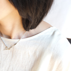-Pearl・Iolite・Labradorite- mantel necklace 8枚目の画像