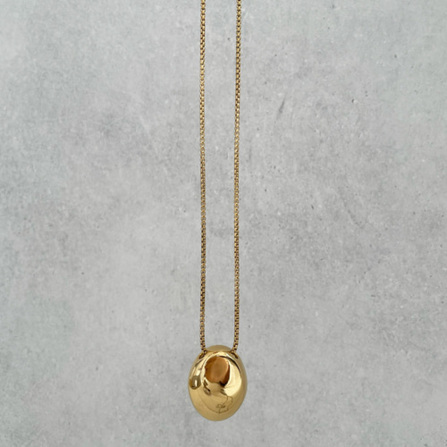 70cm ドロップロングネックレス サージカルステンレス