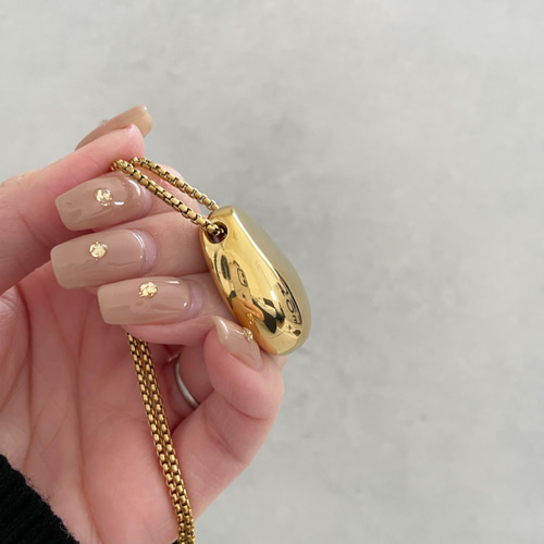 SALE 70cm ドロップロングネックレス サージカルステンレス ネックレス