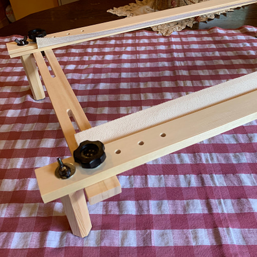 木製の手芸道具「メティエ枠」☆たて500☆ オートクチュール刺繍