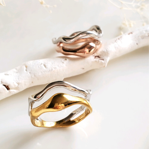 シルバーリング r0838 シルバーアクセサリー リング メンズ 金魚