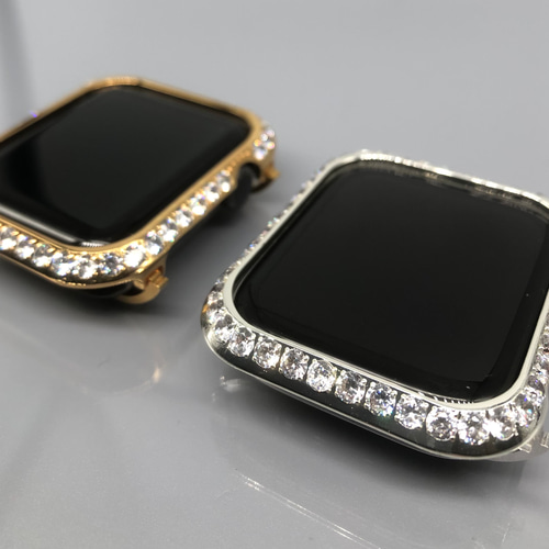 AppleWatchカバー 保護 ケース アップルウォッチ シルバー AppleWatchカバー 保護 ケース アップルウォッチ シルバー