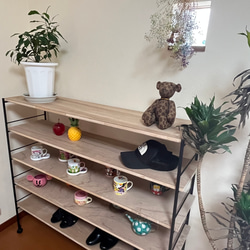 新サイズ‼️7段120cm幅(35足用) 新サイズ‼️7段120cm幅(35足用)