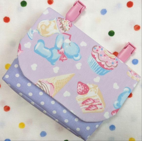 ⭐オーダー受付中⭐ 移動ポケット クリップ別 ハンドメイド 女の子