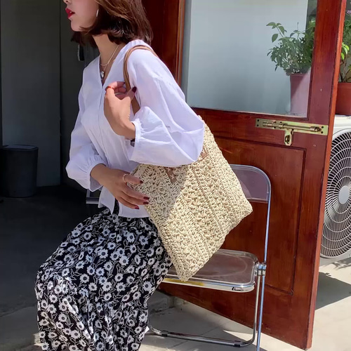 黄草という植物で編むおしゃれバッグ | yaraan.com