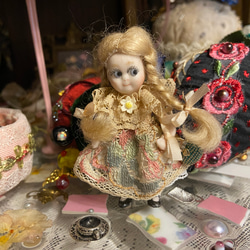 ミニミニビスクドール・グーグリーちゃん(三つ編みヘア) その他人形