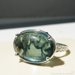 フローライト リング / Green Fluorite Ring 4枚目の画像