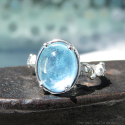 アクアマリン リング / Aquamarine Ring l l 1枚目の画像