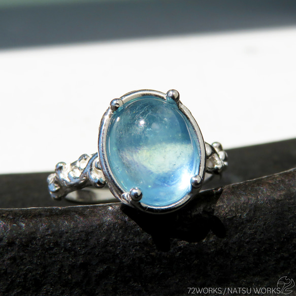 アクアマリン リング / Aquamarine Ring l l 4枚目の画像