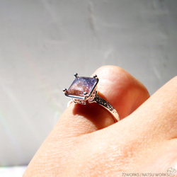 アイオライトサンストーン リング / Iolite Sunstone Ring l 7枚目の画像